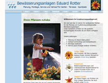 Tablet Screenshot of bewaesserungsanlagen.at